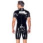Kurzoverall aus Lack – Black Level