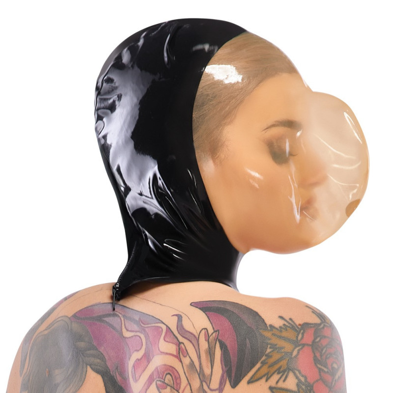 Vakuum-Maske aus Latex – Late X