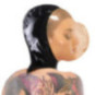 Vakuum-Maske aus Latex – Late X