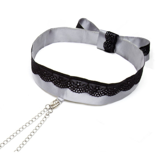 Play Nice Satin Collar & Nipple Clamps – Fifty Shades of Gre