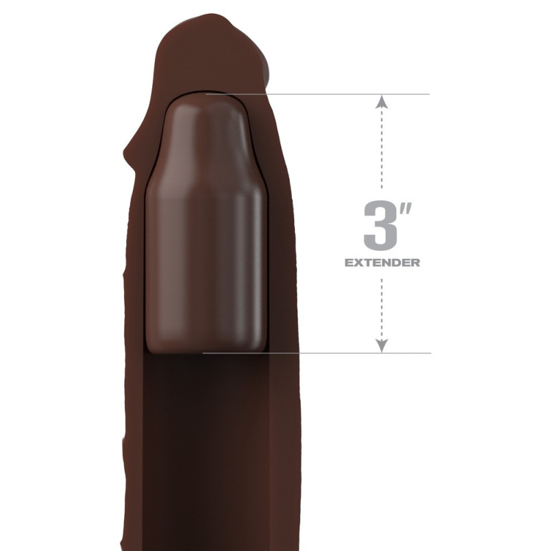 3“ Silicone X-tension with Strap – Fantasy X-Tensions Elite