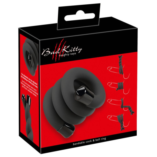bendable cock & ball ring – Bad Kitty
