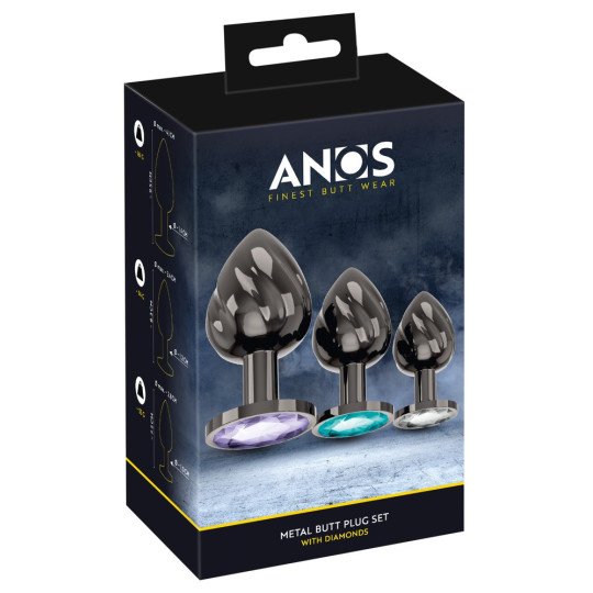 Metal Butt Plug Set – ANOS