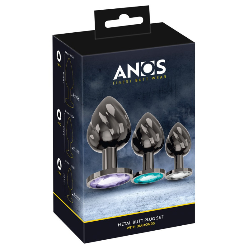 Metal Butt Plug Set – ANOS