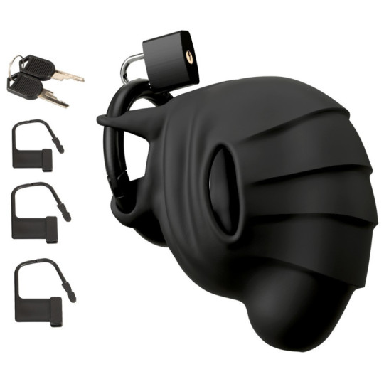 Cock & ball cage – Black Velvets