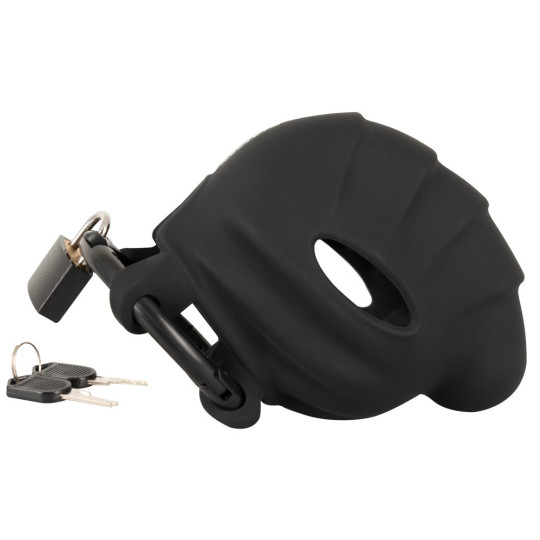 Cock & ball cage – Black Velvets