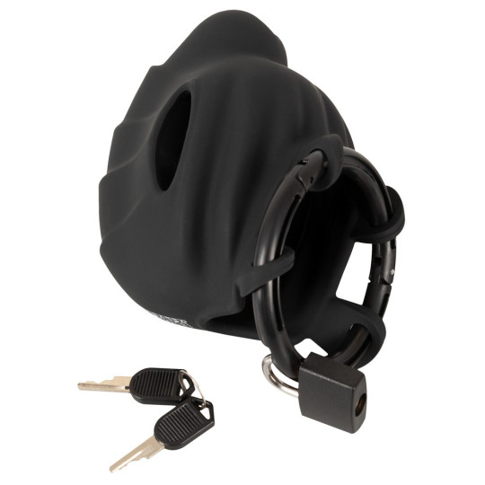Cock & ball cage – Black Velvets