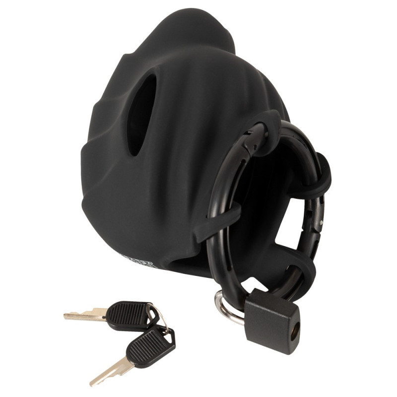 Cock & ball cage – Black Velvets