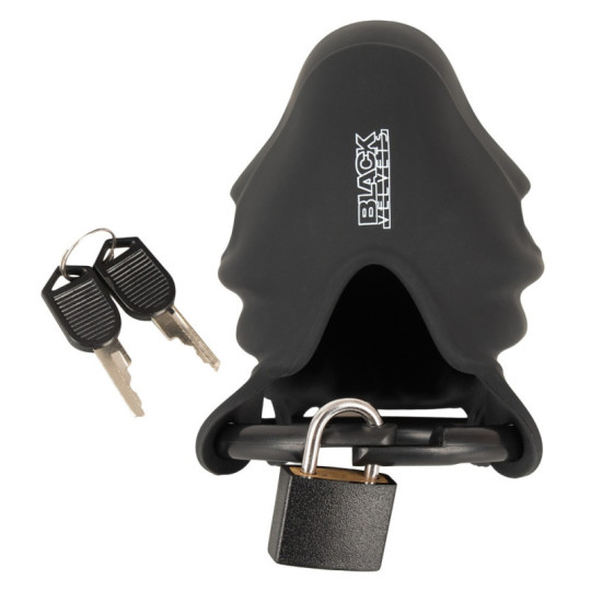 Cock & ball cage – Black Velvets