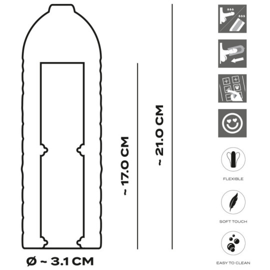 Performance Sleeve XL – Suck-O-Mat