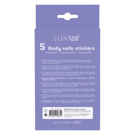 Luxus Adhesive Stickers – Luxus