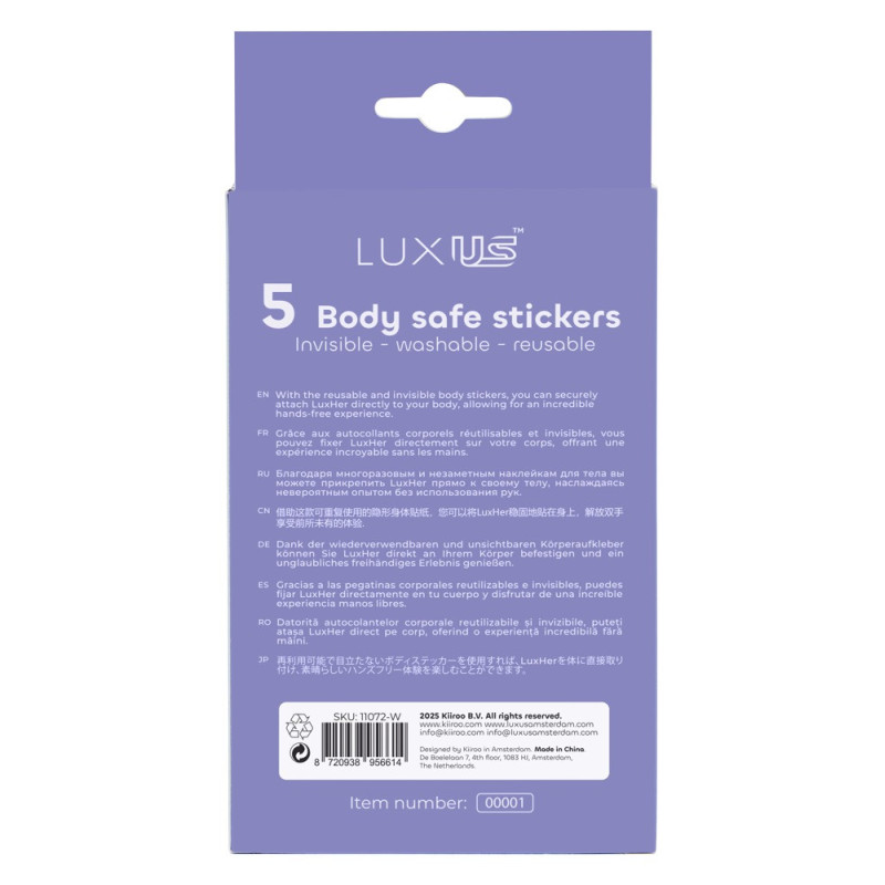 Luxus Adhesive Stickers – Luxus