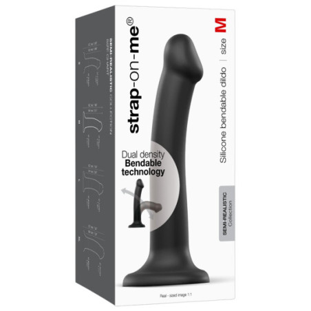 Dual Density Bendable Dildo – strap-on-me