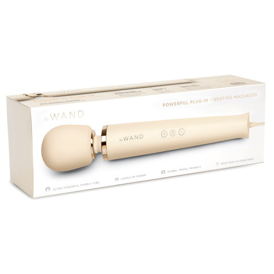 Powerful Plug-In Vibrating Massager – le Wand