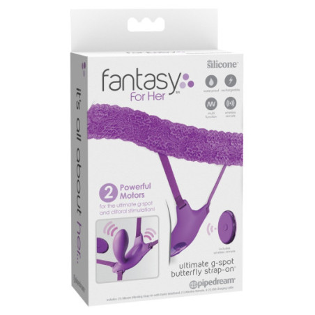 Ultimate G-Spot Butterfly Strap-on – Fantasy For Her