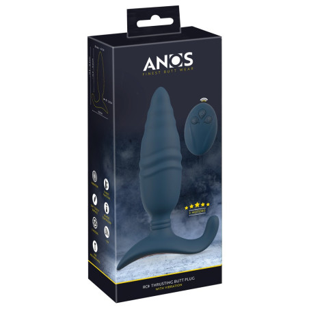 RC Thrusting Butt Plug with Vibration – ANOS