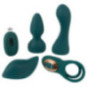 RC Mini Vibrator with 4 Attachments – Couples Choice