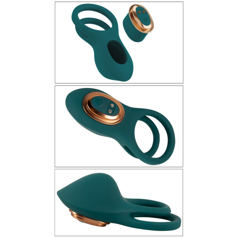 RC Mini Vibrator with 4 Attachments – Couples Choice