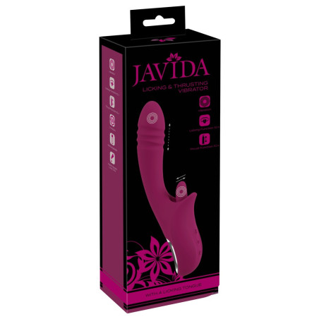 Licking & Thrusting Vibrator – JAVIDA