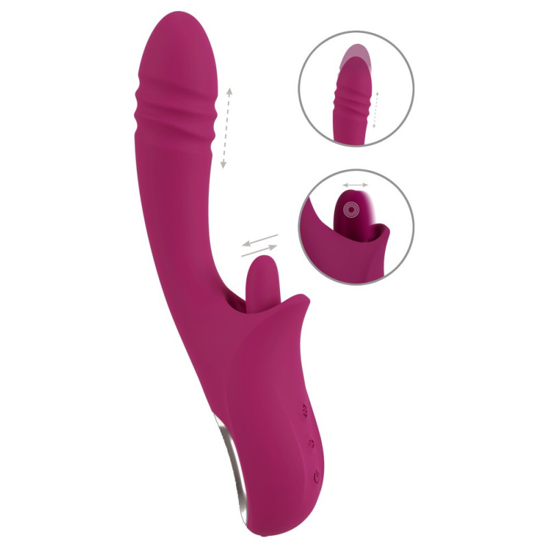 Licking & Thrusting Vibrator – JAVIDA