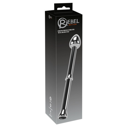 Vibrating Prostata Stimulator: Metal Milking Stick – Rebel