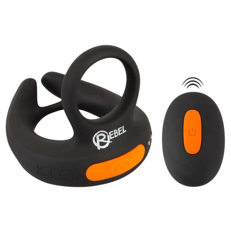 RC Scrotum Stimulator with Vibration – Rebel