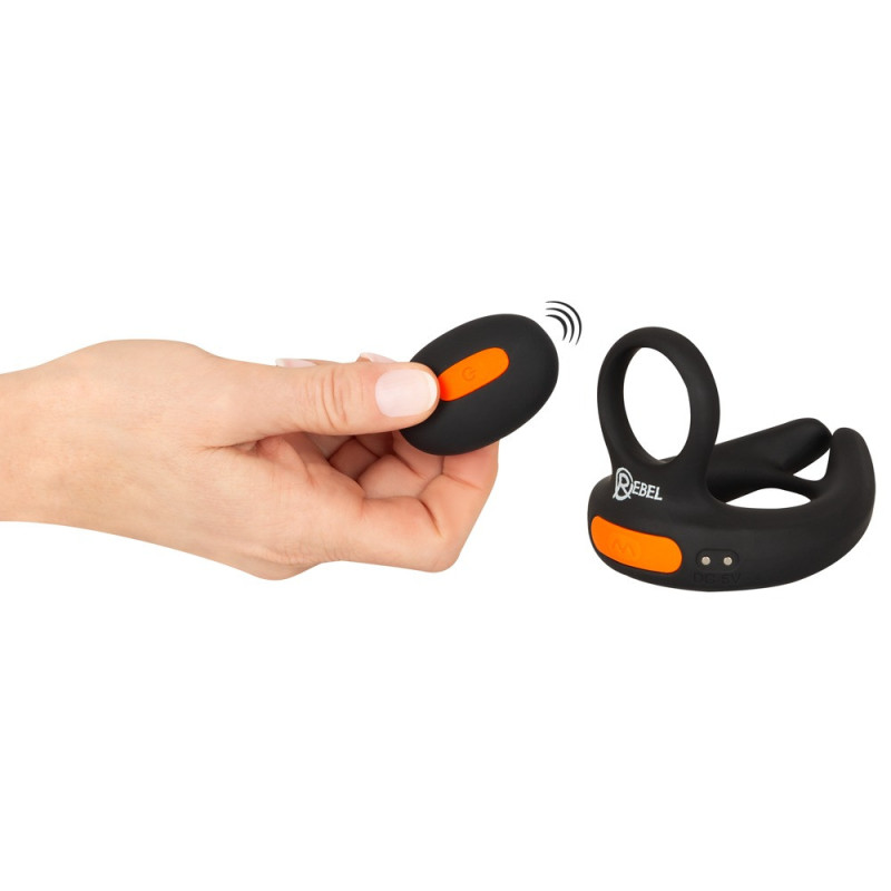 RC Scrotum Stimulator with Vibration – Rebel