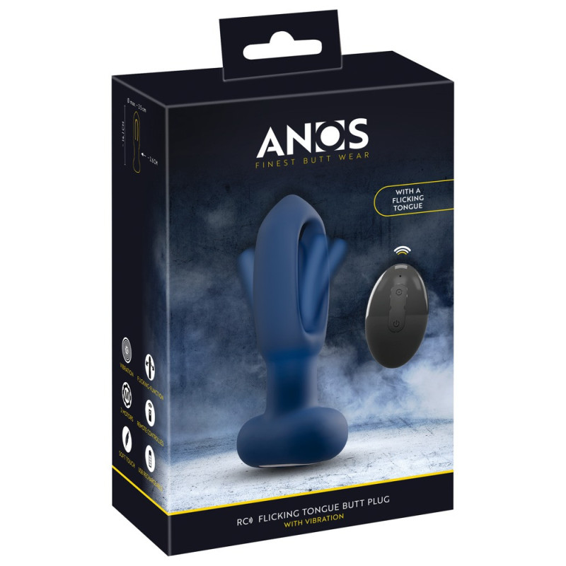 RC Flicking Tongue Butt Plug – ANOS