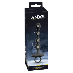 Flexible Anal Beads with Jumping Vibrations – ANOS