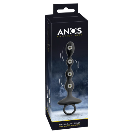 Flexible Anal Beads with Jumping Vibrations – ANOS