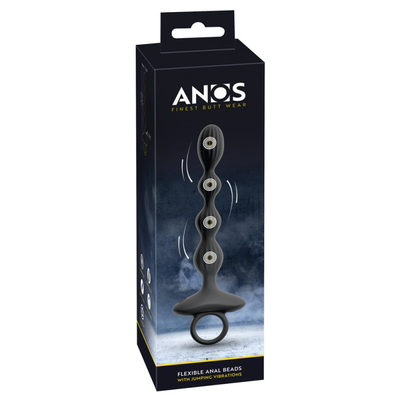 Flexible Anal Beads with Jumping Vibrations – ANOS