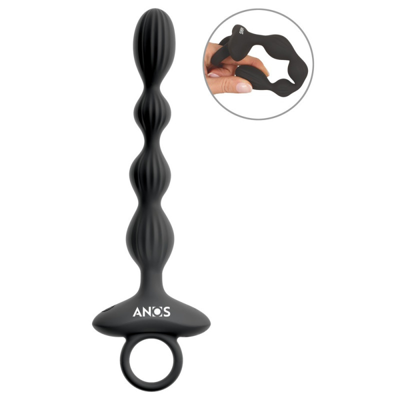 Flexible Anal Beads with Jumping Vibrations – ANOS
