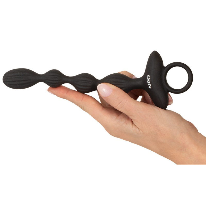 Flexible Anal Beads with Jumping Vibrations – ANOS