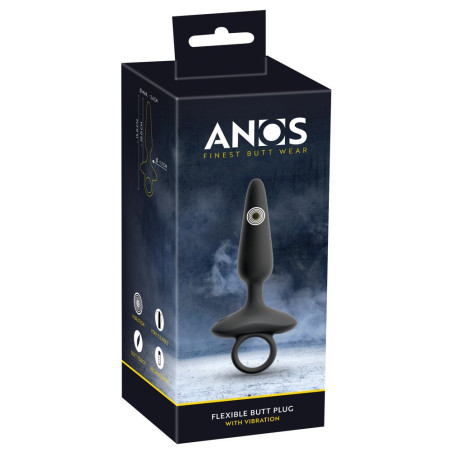 Flexible Butt Plug with Vibrations – ANOS