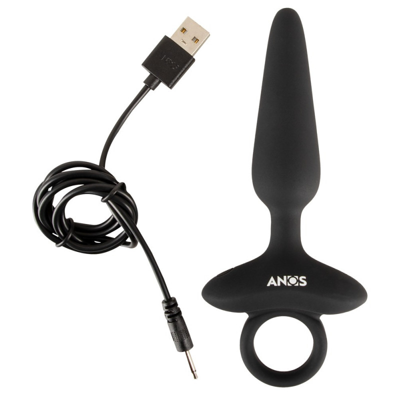 Flexible Butt Plug with Vibrations – ANOS