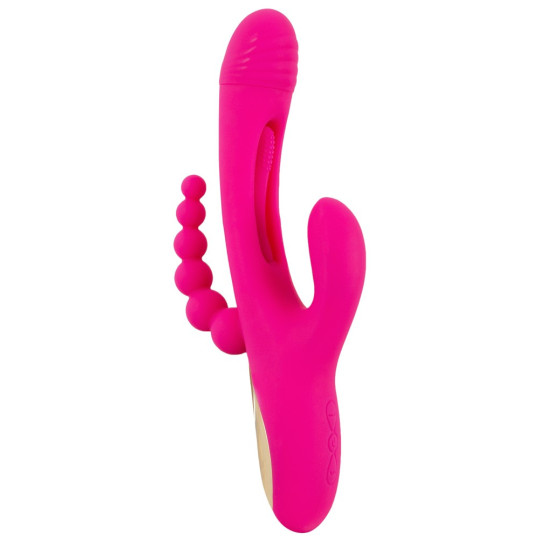 Triple Vibe With Flicking Tongue – Sweet Smile