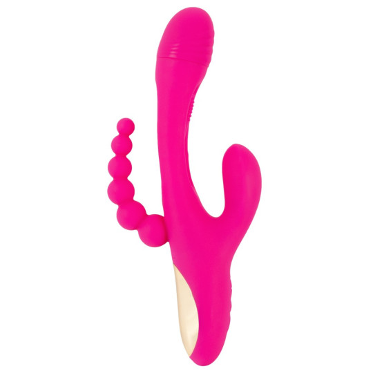 Triple Vibe With Flicking Tongue – Sweet Smile