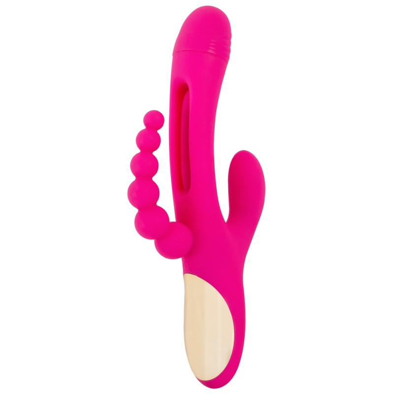 Triple Vibe With Flicking Tongue – Sweet Smile