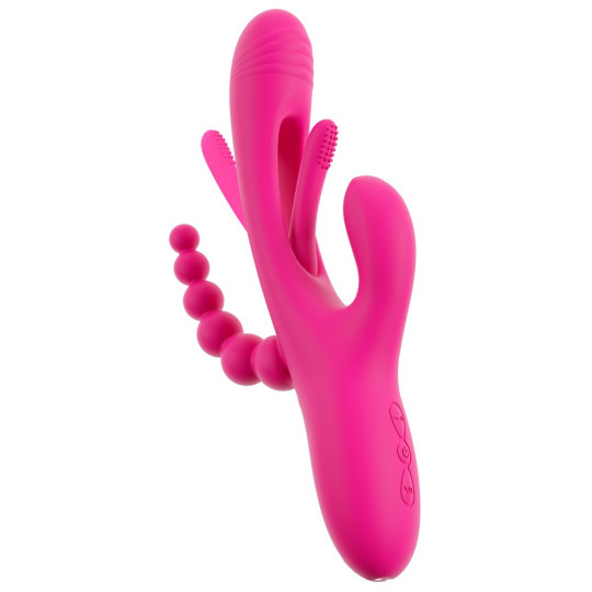 Triple Vibe With Flicking Tongue – Sweet Smile