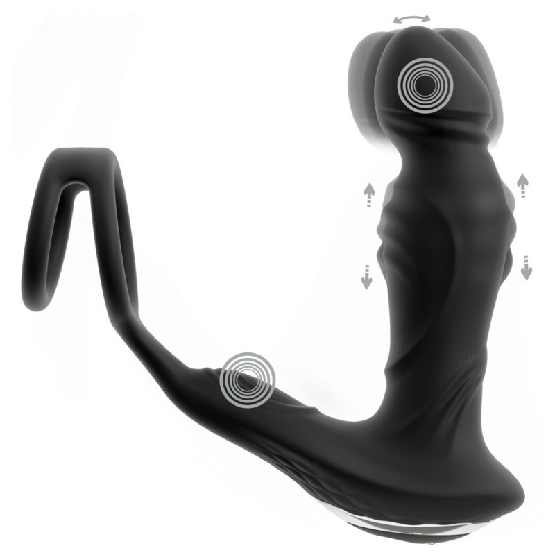 RC Vibrating Prostate Plug with Nodding Function – Rebel