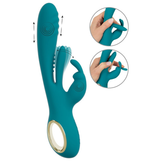 Rabbit Vibrator with Thrust Function and G-Spot Stimulation 