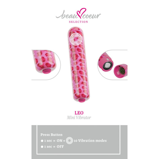 LEO Mini Vibrator – beau coeur
