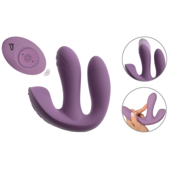 MIREVA RC Triple Hands-Free Vibrator – beau coeur