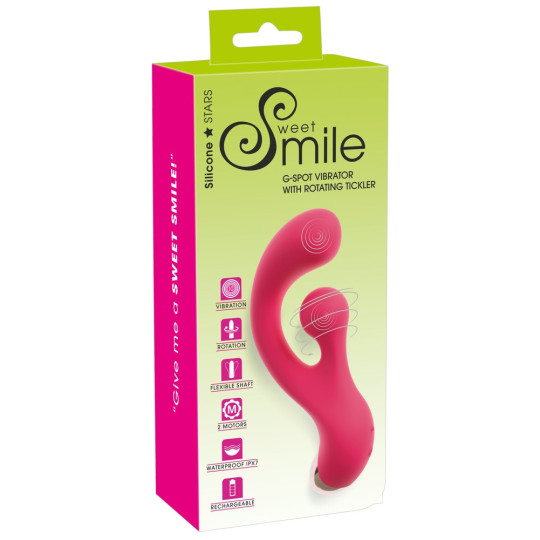 G-Spot Vibrator with Rotation – Sweet Smile