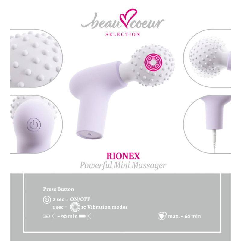 RIONEX Mini Massager – beau coeur
