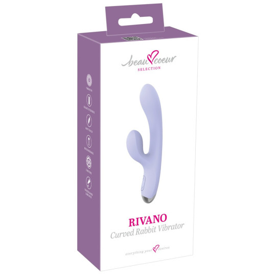 RIVANO Curved Rabbit Vibrator – beau coeur