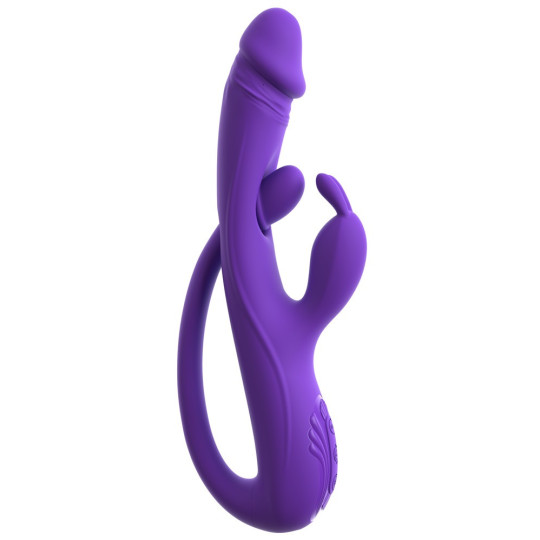 Rabbit Vibrator with G-Spot/Anal Tickler – Sweet Smile
