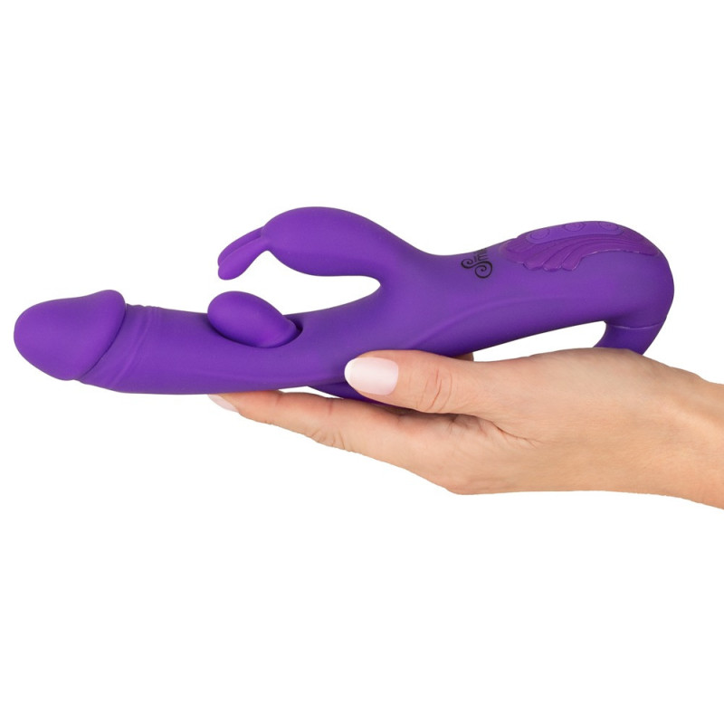 Rabbit Vibrator with G-Spot/Anal Tickler – Sweet Smile