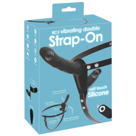 RC Vibrating Double Strap-On – You2Toys