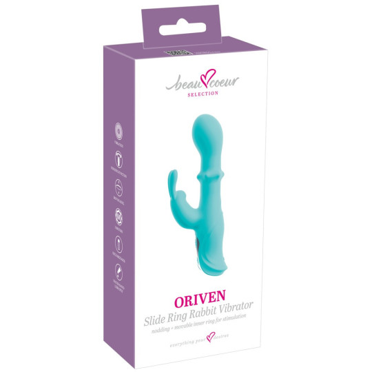 ORIVEN Slide Ring Rabbit Vibrator – beau coeur